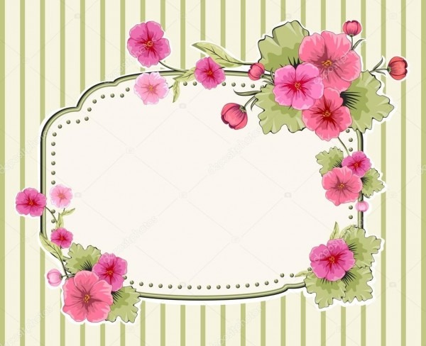 Convite com flores bonitas para um aniversário, casamento, data Convite com flores bonitas para um aniversário, casamento, data