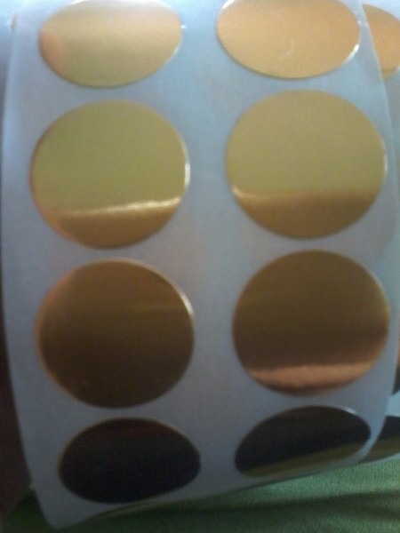 Etiqueta para fechar convite dourada c 500 no elo7 Etiqueta para fechar convite dourada c 500 no elo7