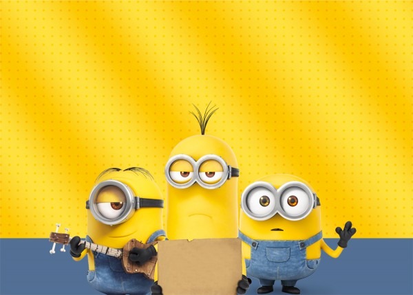 Lembrancinha nec  redonda minions no elo7