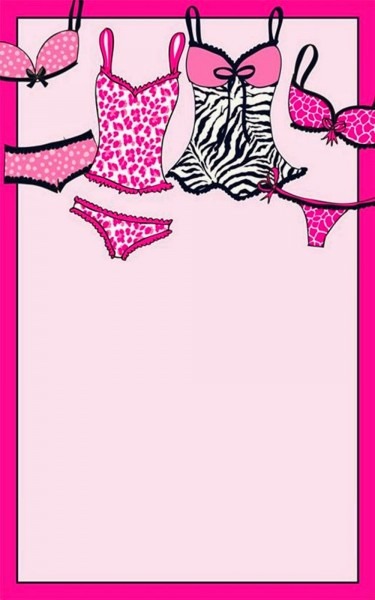 Convites para chá de lingerie modelos prontos para imprimir Convites para chá de lingerie modelos prontos para imprimir