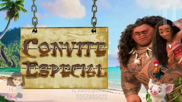 Convite animado virtual Convite animado virtual