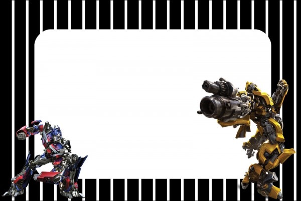 Transformers invitaciones para imprimir gratis Transformers invitaciones para imprimir gratis