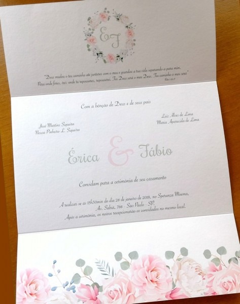 85 convites de casamento barato