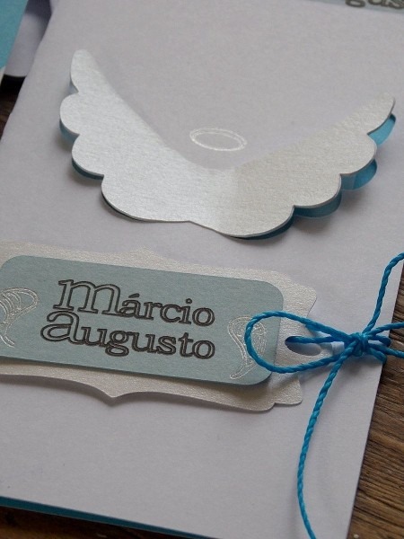 Convite personalizado para batizado Convite personalizado para batizado