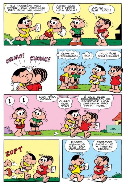 Turma da monica » a história do natal Turma da monica » a história do natal