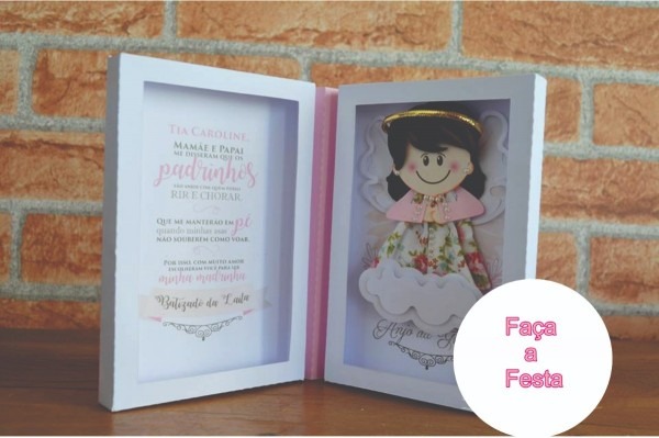 Arquivo silhouette convite caixa batizado Arquivo silhouette convite caixa batizado