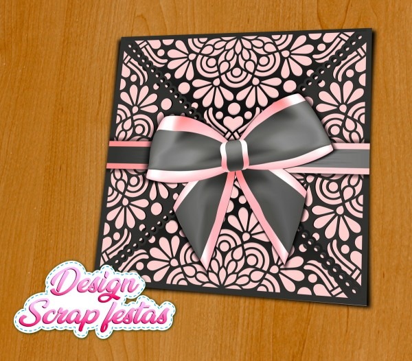 Arquivo silhouette para convite floral rendado no elo7 Arquivo silhouette para convite floral rendado no elo7