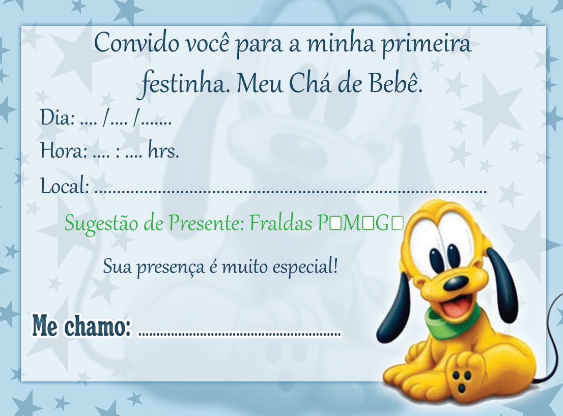 Convite de chÃ¡ de bebÃª  50 modelos criativos