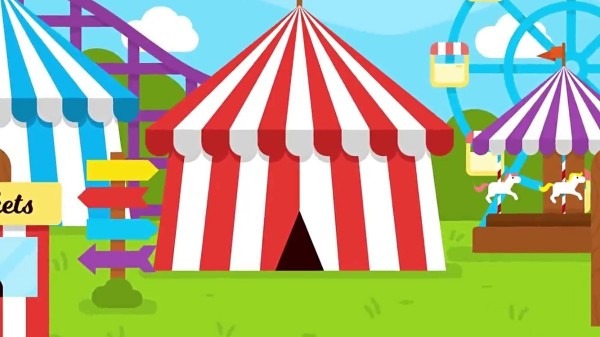 Convite animado circo vitange