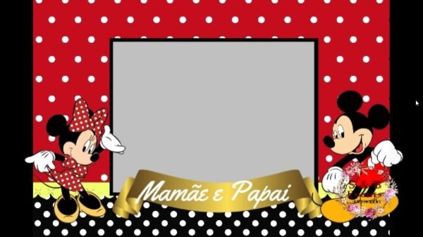 Convite animado minnie vermelha Convite animado minnie vermelha