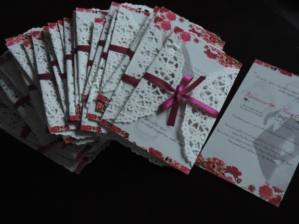 Convite de casamento 300 und + 300 saquinho de suspiro Convite de casamento 300 und + 300 saquinho de suspiro