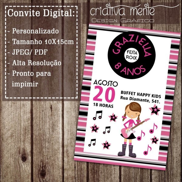 Convite digital festa rock 05
