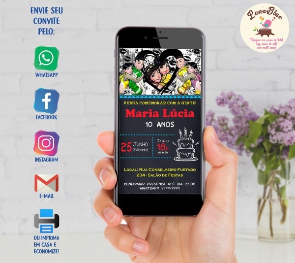 Convite digital whatsapp Convite digital whatsapp