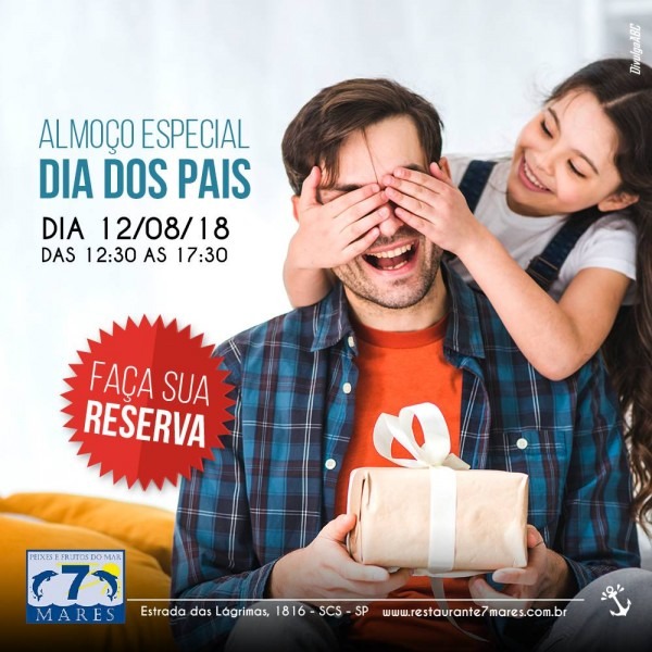 Almoço especial dia dos pais 2018 Almoço especial dia dos pais 2018