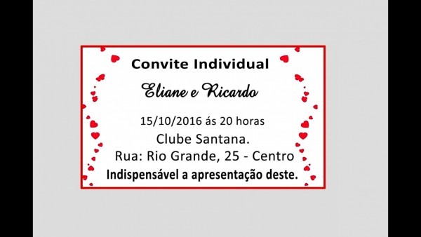 Fotos convite de casamento individual editavel word como fazer Fotos convite de casamento individual editavel word como fazer