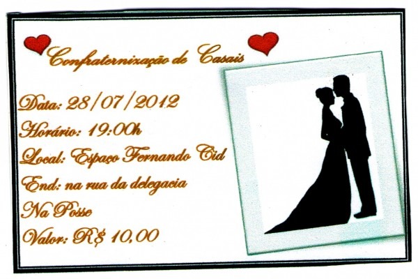 Tend ncia de como fazer um convite para jantar casamento igor thay