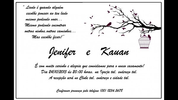 Imagens de convite individual casamento em word maravilhoso para Imagens de convite individual casamento em word maravilhoso para