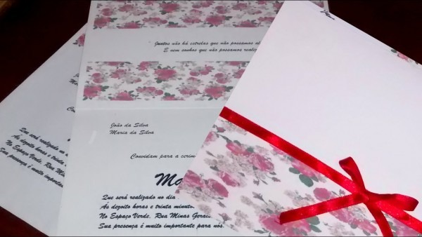 Como fazer convite de casamento floral no word 1 ⤠Como fazer convite de casamento floral no word 1 â¤