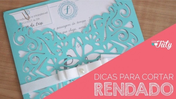 Dicas para fazer corte rendado com a silhouette Dicas para fazer corte rendado com a silhouette
