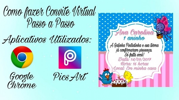 Melhor como fazer convite de aniversario online fazer convite de