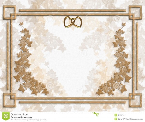 Molde floral do convite do casamento ou do partido ilustraÃ§Ã£o