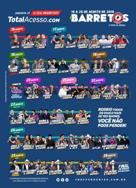 B especial festa do peão de barretos 2018 b confira a B especial festa do peão de barretos 2018 b confira a