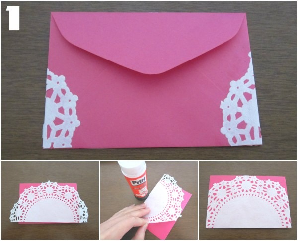 Envelope doilie Envelope doilie