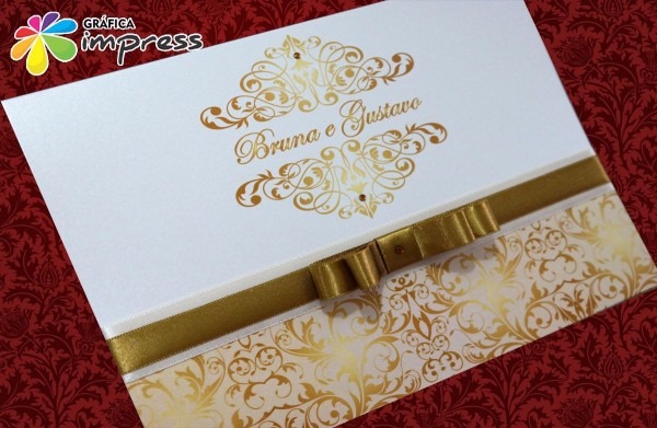 120 convite de casamento barato + fita de cetim e laÃ§o