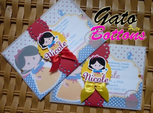 30 convites personalizados branca de neve outros temas 30 convites personalizados branca de neve outros temas