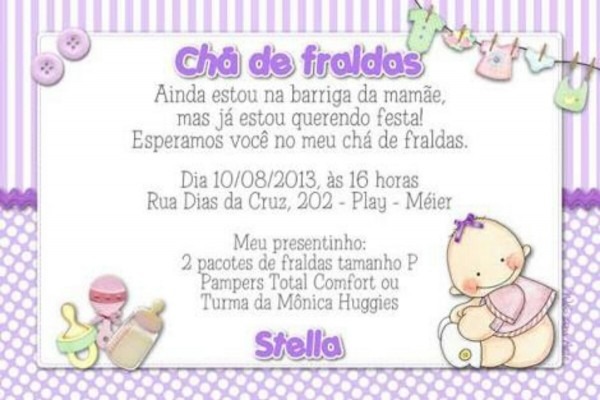 40 convite + envelopes e adesivos chá de fraldas ou de bebê 40 convite + envelopes e adesivos chá de fraldas ou de bebê