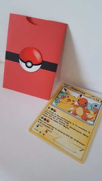 Arquivo digital convite carta pokemon Arquivo digital convite carta pokemon
