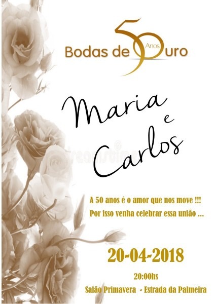 Arte digital para convite de bodas de prata ou ouro layout Arte digital para convite de bodas de prata ou ouro layout