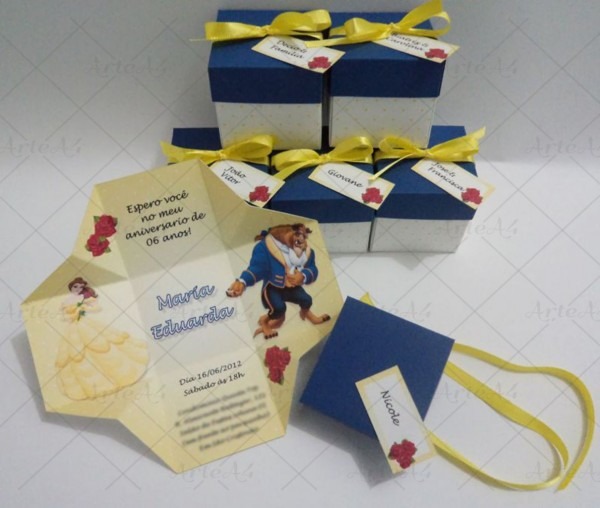 Convite caixa infantil Convite caixa infantil