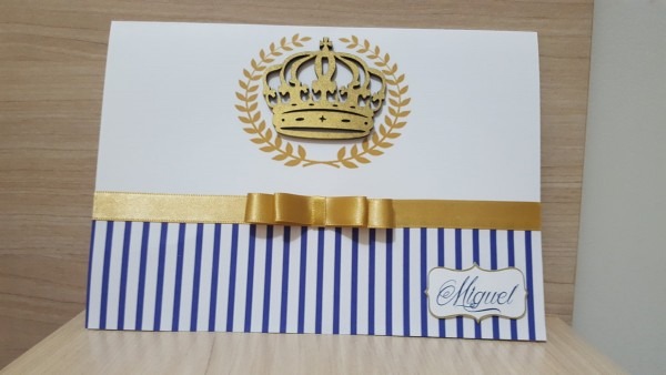 Convite coroa no elo7 Convite coroa no elo7