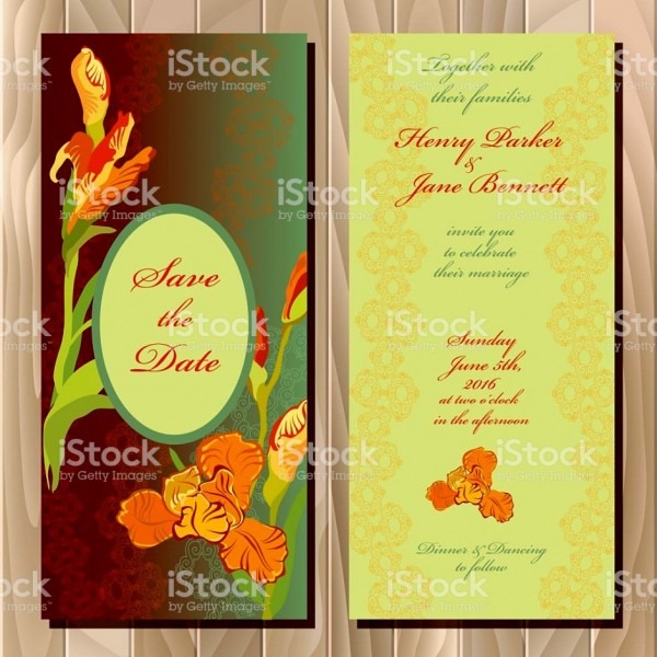 Convite de casamento cifra inspirador ilustra o cart vermelho