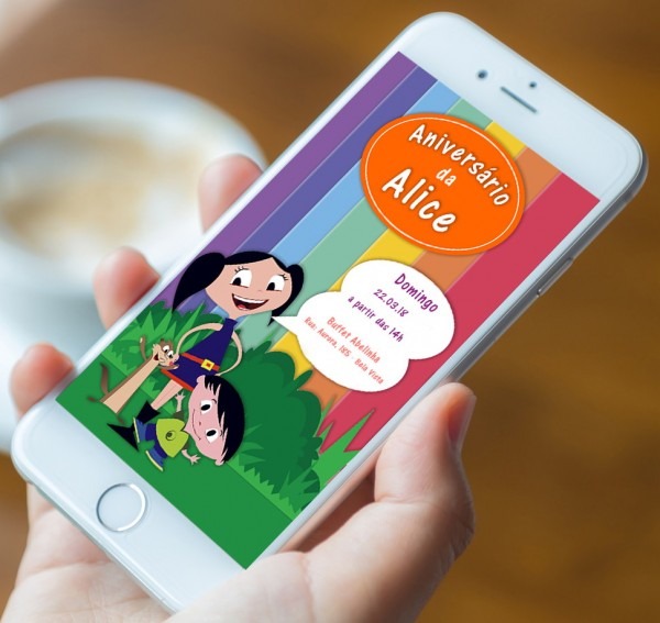 Convite digital whats app Convite digital whats app