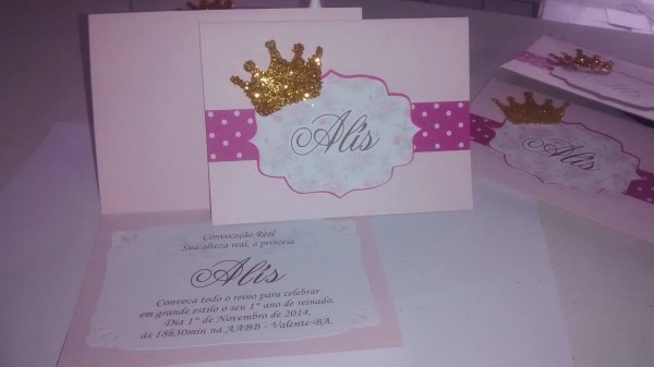 Convite festa infantil