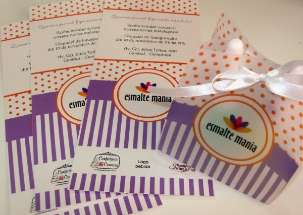 Confeitaria de convites projeto para a esmalte mania! Confeitaria de convites projeto para a esmalte mania!