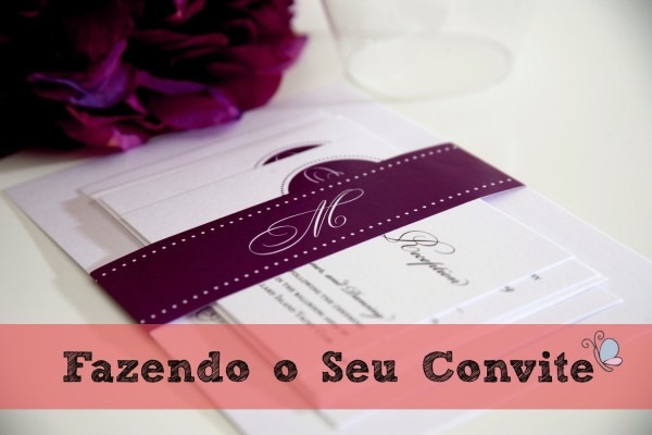 Noiva plugada fazendo o seu convite Noiva plugada fazendo o seu convite