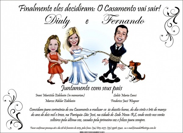 Maravilhoso texto convite casamento engra ado resultado de imagem