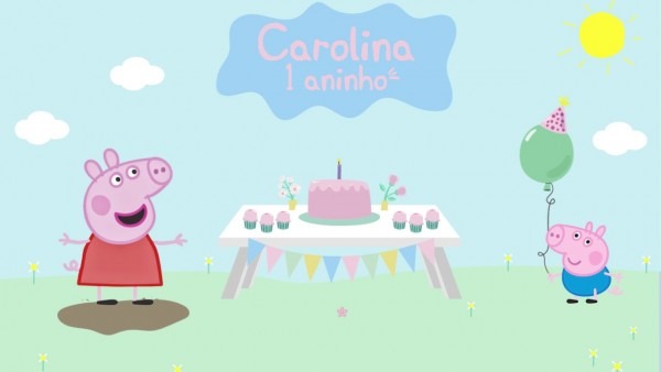 Convite animado aniversário peppa pig Convite animado aniversário peppa pig