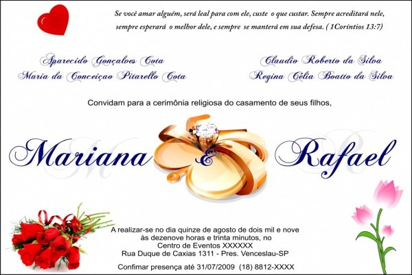 Fotos frases de convite casamento curtas o amor i cor 13 4 7 8