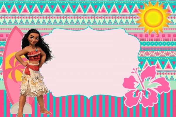 Convite moana Convite moana
