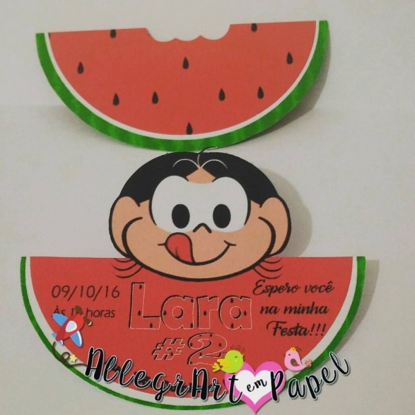 Convite magali magali melancia convitemagali convitemelancia Convite magali magali melancia convitemagali convitemelancia