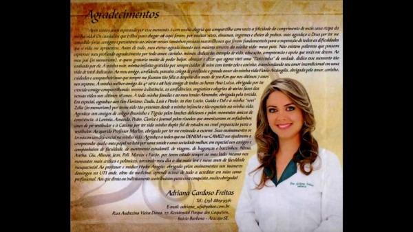 Agradecimento pessoal convite de formatura inspirador v deo