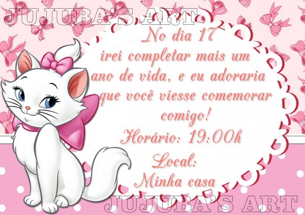 Arte digital convite marie Arte digital convite marie