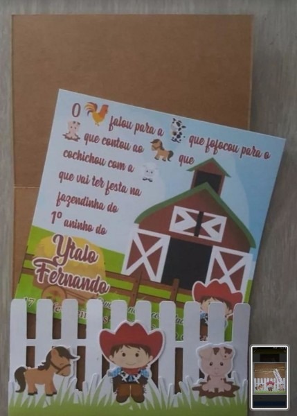 Convite fazendinha arquivo digital silhouette no elo7 Convite fazendinha arquivo digital silhouette no elo7