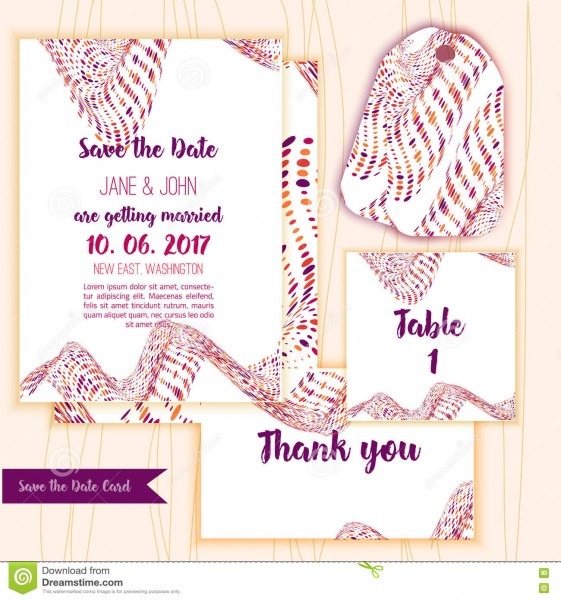 Economias da geometria o cartÃ£o de data com formas coloridas