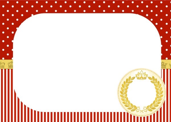 Convite ou moldura realeza vermelho Convite ou moldura realeza vermelho