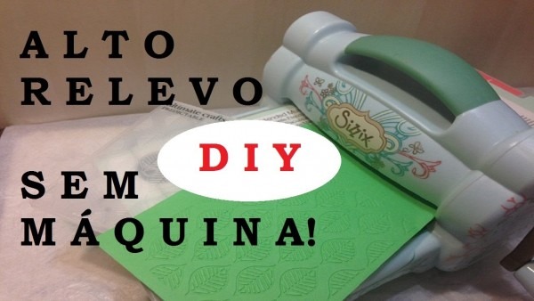 Alto relevo sem máquina, como fazer 1 Alto relevo sem máquina, como fazer 1